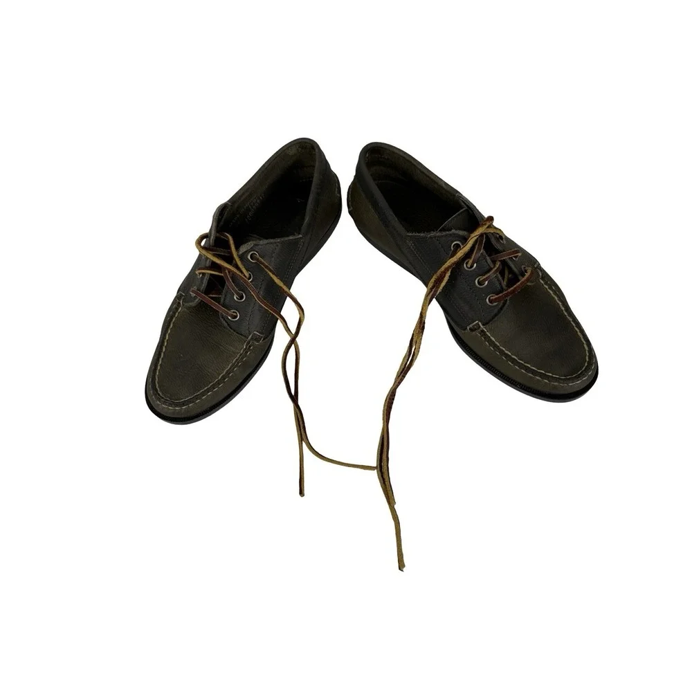Rancourt & Co Brooks Brothers Ranger Moc Moccasins Boat Shoes Made In USA 8.5 D